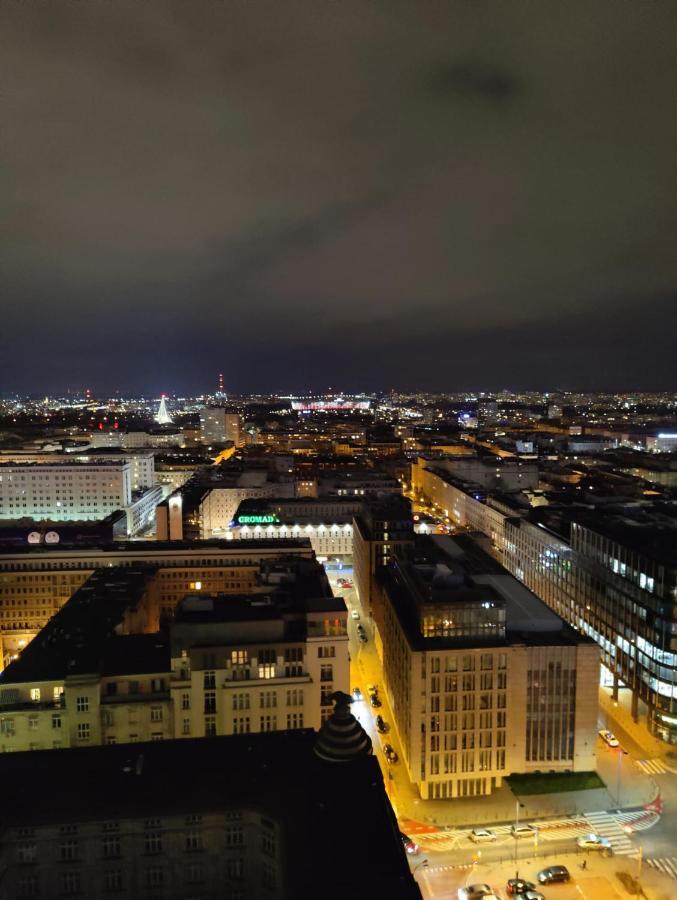 23Rd Floor 3Br Apt With Views Of Warsaw Varsóvia Exterior foto